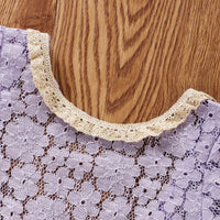 Load image into Gallery viewer, Baby Girls Flower Bow Lace Rompers Accessories Hats Wholesale 22121679
