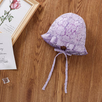 Load image into Gallery viewer, Baby Girls Flower Bow Lace Rompers Accessories Hats Wholesale 22121679
