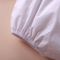 Load image into Gallery viewer, 3 Pieces Set Baby Girls Embroidered Rompers Solid Color Hats And Flower Others accessories Wholesale 22121688
