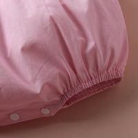 Load image into Gallery viewer, 3 Pieces Set Baby Girls Embroidered Rompers Solid Color Hats And Flower Others accessories Wholesale 22121688
