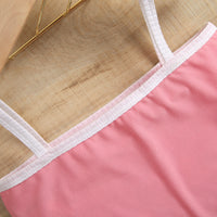 Load image into Gallery viewer, 2 Pieces Set Baby Kid Girls Color-blocking Tank Tops And Ripped Pants Wholesale 221220121
