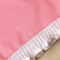 Load image into Gallery viewer, 2 Pieces Set Baby Kid Girls Color-blocking Tank Tops And Ripped Pants Wholesale 221220121
