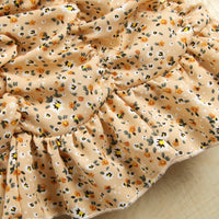 Load image into Gallery viewer, 2 Pieces Set Baby Kid Girls Solid Color Tops And Flower Print Skirts Wholesale 221220122
