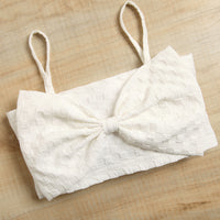 Load image into Gallery viewer, 2 Pieces Set Baby Kid Girls Solid Color Bow Tank Tops And Skirts Wholesale 221220149
