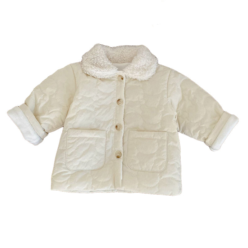 Baby Unisex Solid Color Cartoon Jackets Outwears Wholesale 221220151