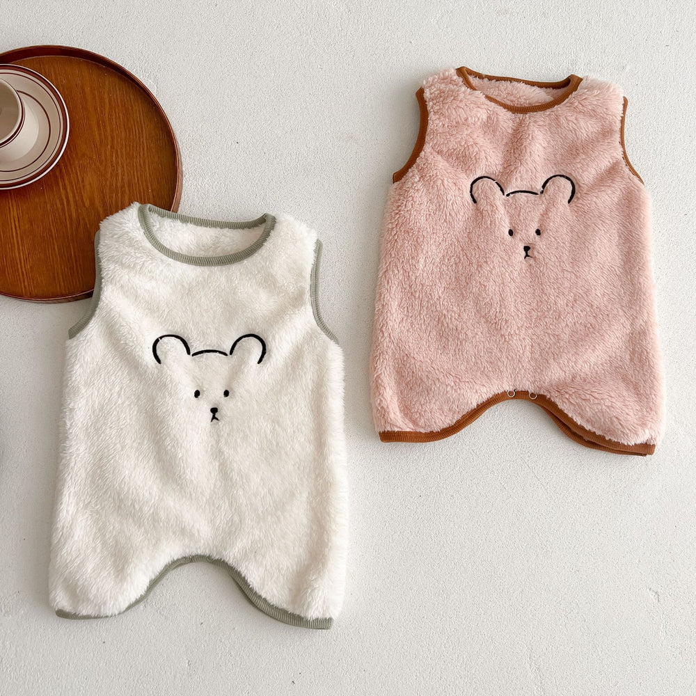 Baby Unisex Animals Cartoon Embroidered Sleepwears Wholesale 221220163