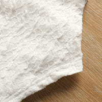 Load image into Gallery viewer, 2 Pieces Set Baby Kid Girls Solid Color Print Tops And Flower Shorts Wholesale 221220172
