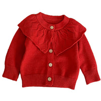 Load image into Gallery viewer, Baby Girls Solid Color Cardigan Wholesale 221220195
