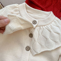 Load image into Gallery viewer, Baby Girls Solid Color Cardigan Wholesale 221220195
