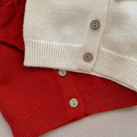 Load image into Gallery viewer, Baby Girls Solid Color Cardigan Wholesale 221220195
