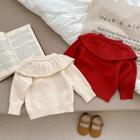 Load image into Gallery viewer, Baby Girls Solid Color Cardigan Wholesale 221220195
