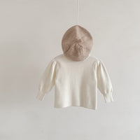 Load image into Gallery viewer, Baby Girls Solid Color Crochet Sweaters Wholesale 221220226
