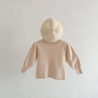 Load image into Gallery viewer, Baby Girls Solid Color Crochet Sweaters Wholesale 221220226
