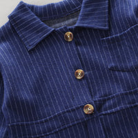 Load image into Gallery viewer, Baby Kid Boys Striped Jumpsuits Wholesale 22122024
