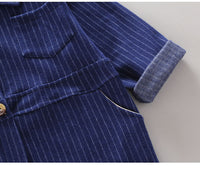 Load image into Gallery viewer, Baby Kid Boys Striped Jumpsuits Wholesale 22122024
