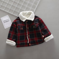 Load image into Gallery viewer, Baby Kid Boys Checked Jackets Outwears Wholesale 22122026
