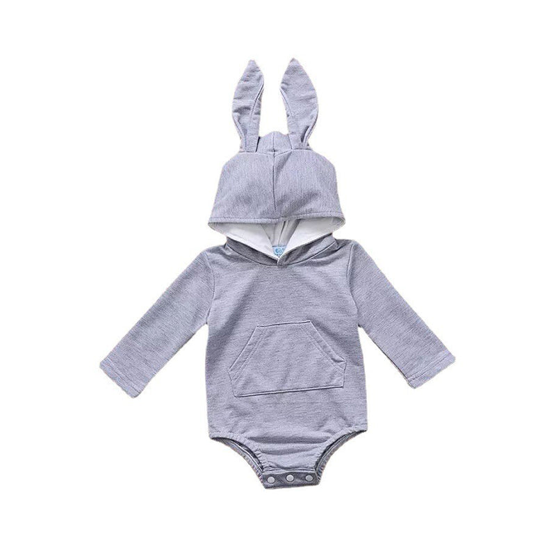 Baby Unisex Solid Color Cartoon Rompers Wholesale 22122044