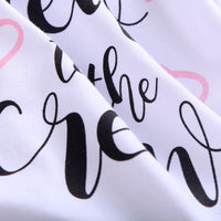 Load image into Gallery viewer, 2 Pieces Set Baby Girls Letters Love heart Print Rompers And Bow Pants Wholesale 22122068
