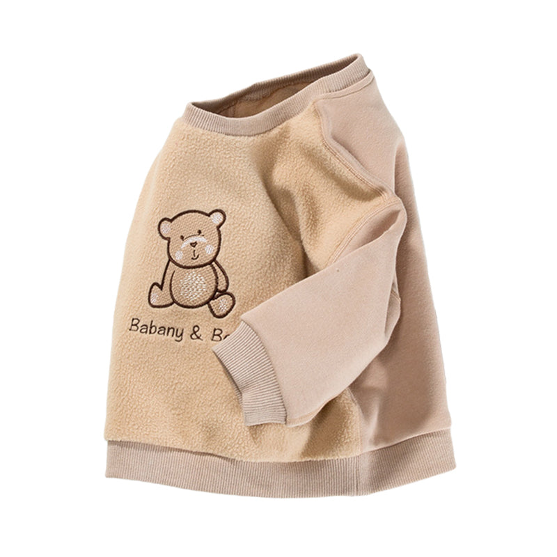 Baby Kid Unisex Cartoon Embroidered Hoodies Swearshirts Wholesale 221221109