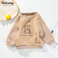 Load image into Gallery viewer, Baby Kid Unisex Cartoon Embroidered Hoodies Swearshirts Wholesale 221221109
