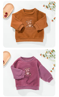 Load image into Gallery viewer, Baby Kid Unisex Cartoon Embroidered Hoodies Swearshirts Wholesale 221221109
