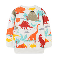 Load image into Gallery viewer, Baby Kid Boys Dinosaur Cartoon Plant Print Hoodies Swearshirts Wholesale 221221143
