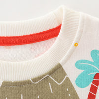 Load image into Gallery viewer, Baby Kid Boys Dinosaur Cartoon Plant Print Hoodies Swearshirts Wholesale 221221143
