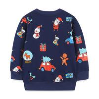 Load image into Gallery viewer, Baby Kid Boys Car Cartoon Print Christmas Hoodies Swearshirts Wholesale 221221170
