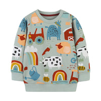 Load image into Gallery viewer, Baby Kid Boys Animals Cartoon Print Tops Wholesale 221221176
