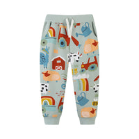 Load image into Gallery viewer, Baby Kid Unisex Animals Cartoon Ribbon Print Pants Wholesale 221221188

