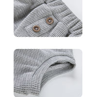 Load image into Gallery viewer, 2 Pieces Set Baby Kid Unisex Solid Color Print Tops And Shorts Wholesale 221221196
