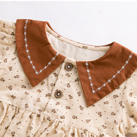 Load image into Gallery viewer, Baby Girls Flower Print Rompers Wholesale 221221213
