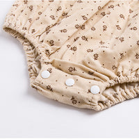 Load image into Gallery viewer, Baby Girls Flower Print Rompers Wholesale 221221213
