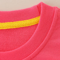 Load image into Gallery viewer, Baby Kid Girls Animals Embroidered Hoodies Swearshirts Wholesale 221221217
