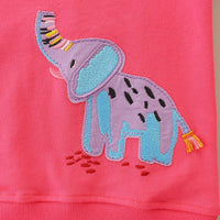 Load image into Gallery viewer, Baby Kid Girls Animals Embroidered Hoodies Swearshirts Wholesale 221221217
