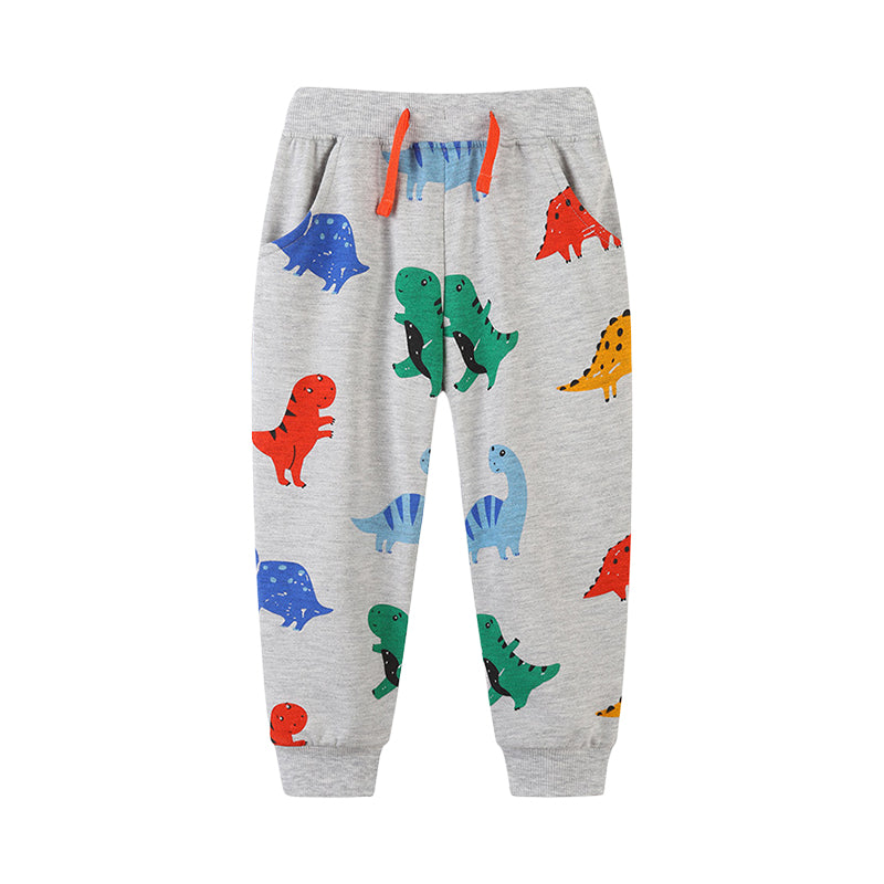 Baby Kid Boys Dinosaur Print Pants Wholesale 22122124