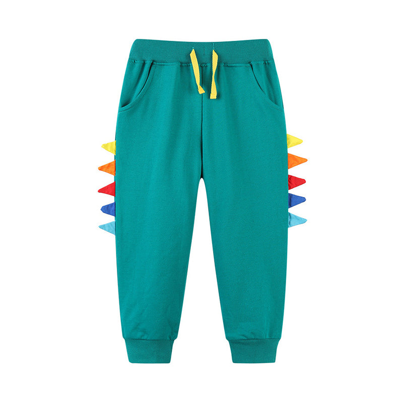 Baby Kid Boys Solid Color Cartoon Pants Wholesale 22122125
