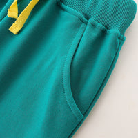 Load image into Gallery viewer, Baby Kid Boys Solid Color Cartoon Pants Wholesale 22122125
