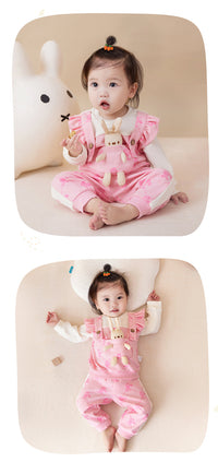 Load image into Gallery viewer, 2 Pieces Set Baby Kid Girls Animals Cartoon Print Tops And Pants Wholesale 221221283
