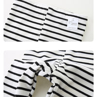 Load image into Gallery viewer, 2 Pieces Set Baby Kid Girls Flower Tops And Striped Pants Wholesale 221221288
