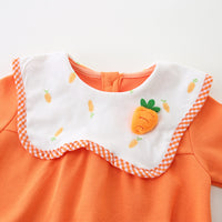 Load image into Gallery viewer, Baby Girls Color-blocking Print Rompers Wholesale 221221301
