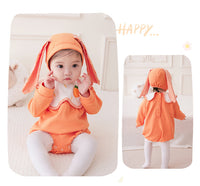 Load image into Gallery viewer, Baby Girls Color-blocking Print Rompers Wholesale 221221301
