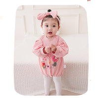 Load image into Gallery viewer, Baby Girls Flower Love heart Print Rompers Wholesale 221221309
