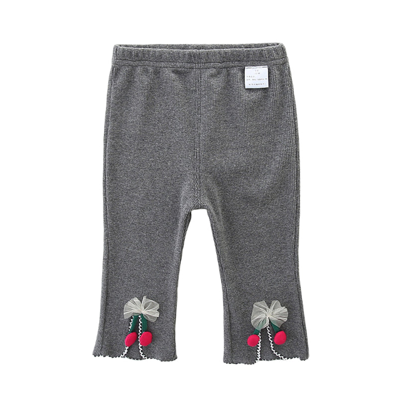 Baby Kid Girls Fruit Bow Pants Wholesale 221221339