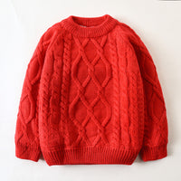 Load image into Gallery viewer, Baby Kid Unisex Solid Color Graphic Sweaters Wholesale 22122601
