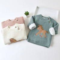 Load image into Gallery viewer, Baby Kid Girls Animals Sweaters Wholesale 22122602
