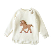 Load image into Gallery viewer, Baby Kid Unisex Animals Cartoon Crochet Sweaters Wholesale 22122603
