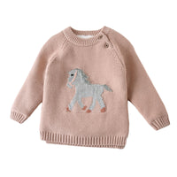 Load image into Gallery viewer, Baby Kid Unisex Animals Cartoon Crochet Sweaters Wholesale 22122603
