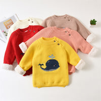 Load image into Gallery viewer, Baby Kid Unisex Animals Cartoon Crochet Sweaters Wholesale 22122603
