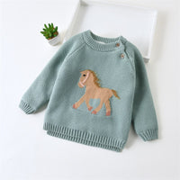 Load image into Gallery viewer, Baby Kid Unisex Animals Cartoon Crochet Sweaters Wholesale 22122603
